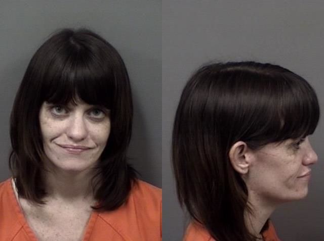 April Crawford arrested June 18 on a misdemeanor charge of battery.